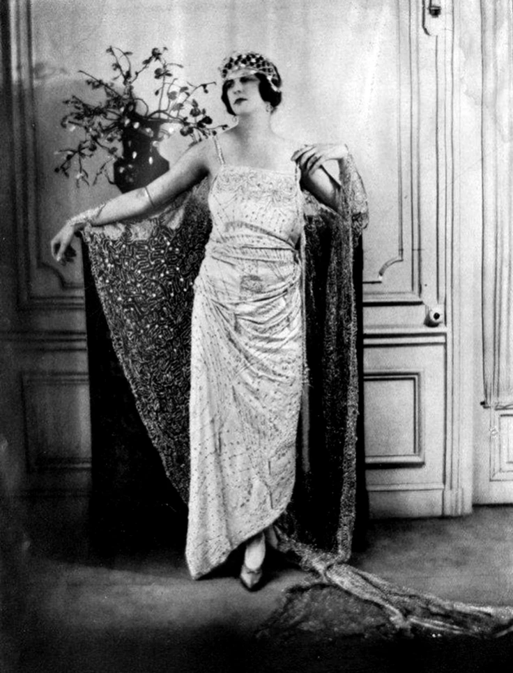 Evening Dress, Vogue (Paris) December 15, 1920